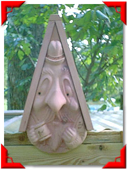 Gnome Birdhouse Beer meister