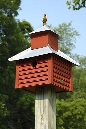 Heartwood Rusty Rooster Birdhouse