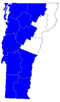 distribution map